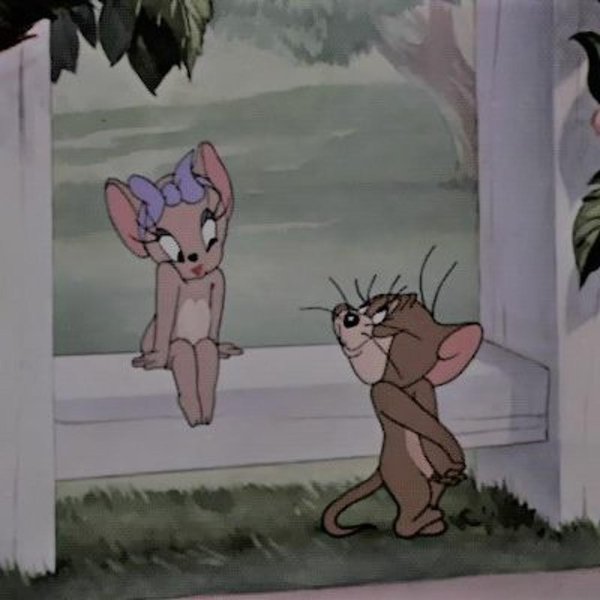мышонок джерри и его подружка