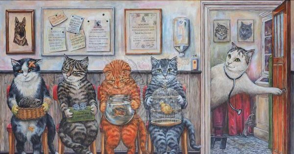 луис уэйн кошачий кошмар