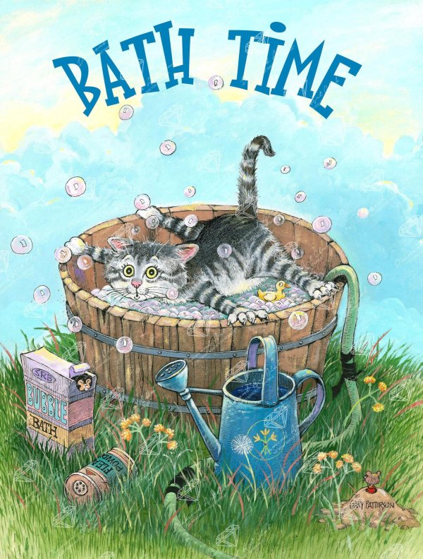 иллюстрация кот