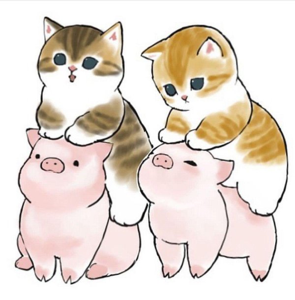 mofusand котики