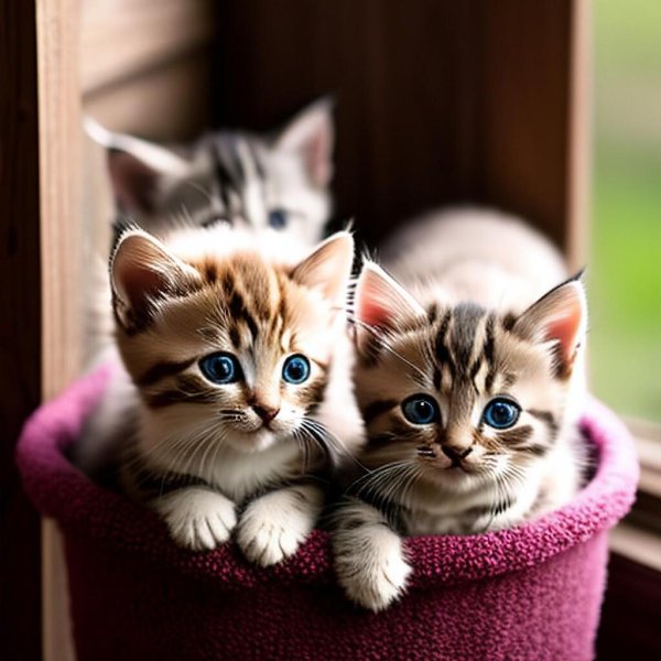 очаровательные котята