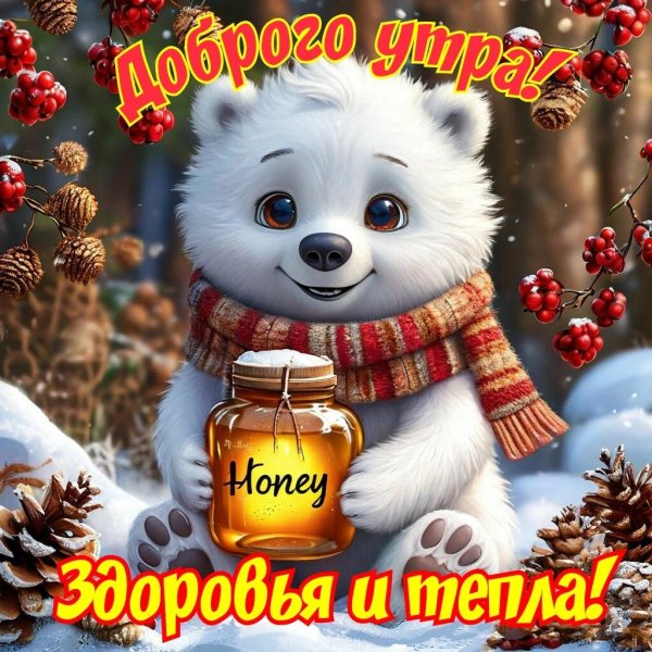 с добрым зимнем утром