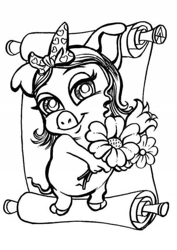 разукрашки для девочек