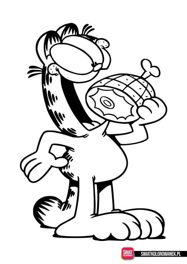 мультик гарфилд