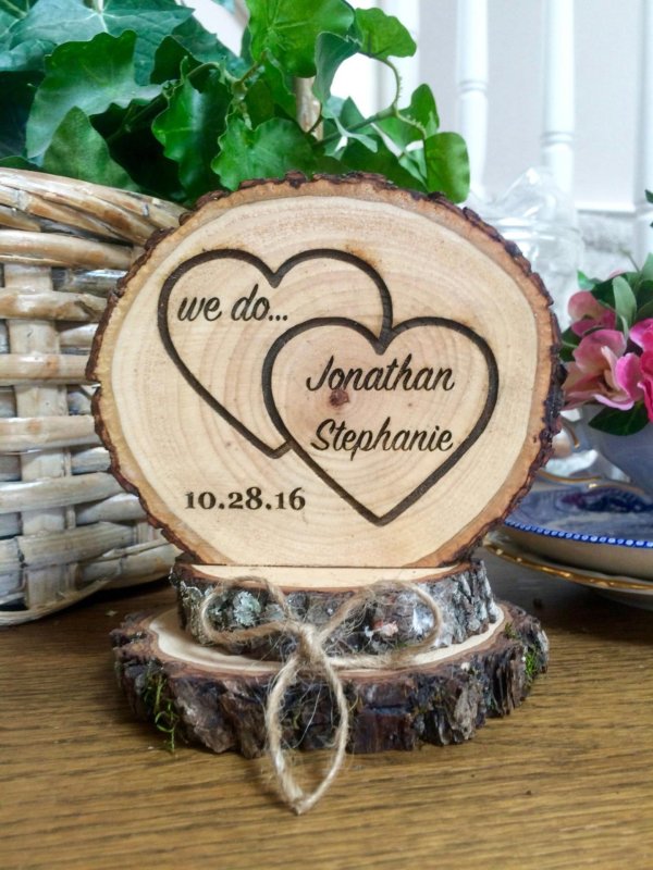 сувенир на деревянную свадьбу