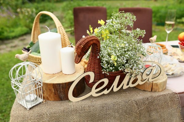 декор свадебный