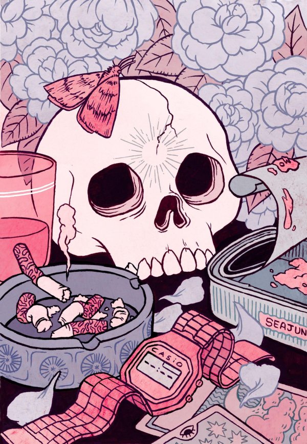 череп скелет