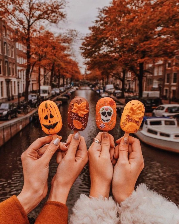 осень хэллоуин