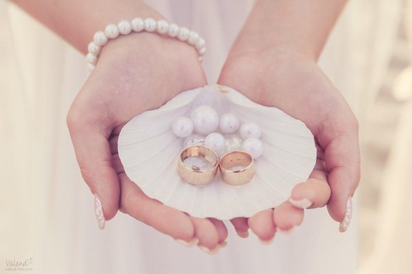 подушечка для колец на свадьбу