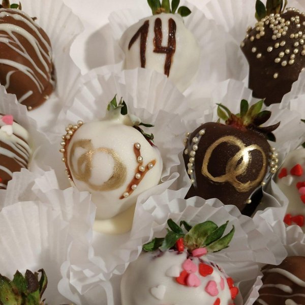 клубника в шоколад