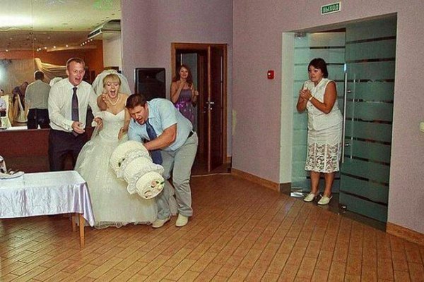 неудачные свадьбы