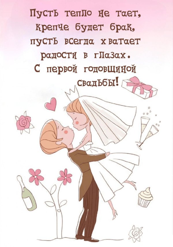 поздравление с днем свадьбы