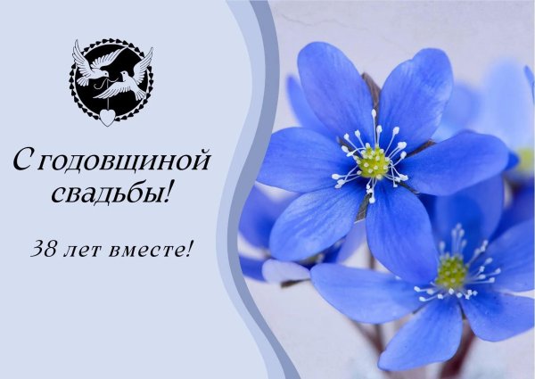 голубой цветок