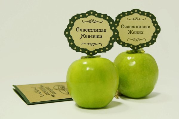 зеленое яблоко
