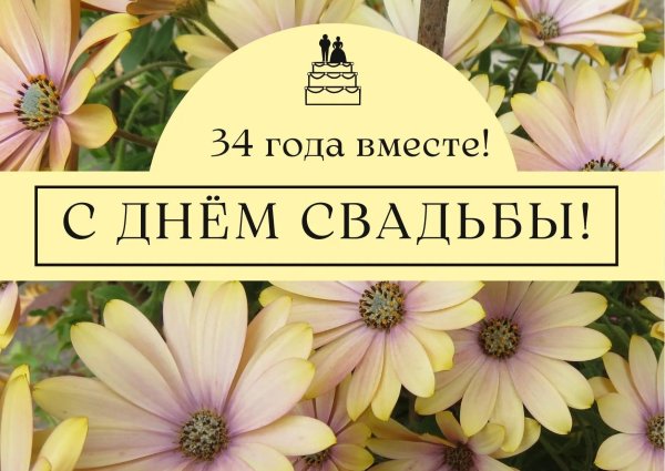 поздравление с годовщиной свадьбы 31 год вместе