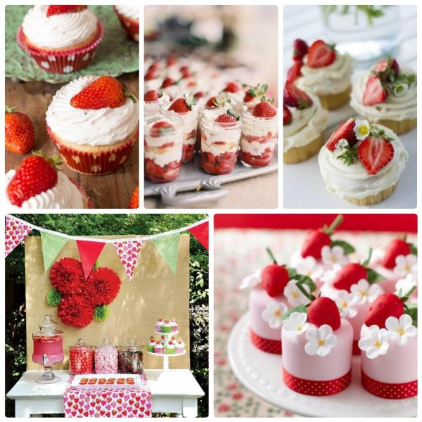 клубничная свадьба