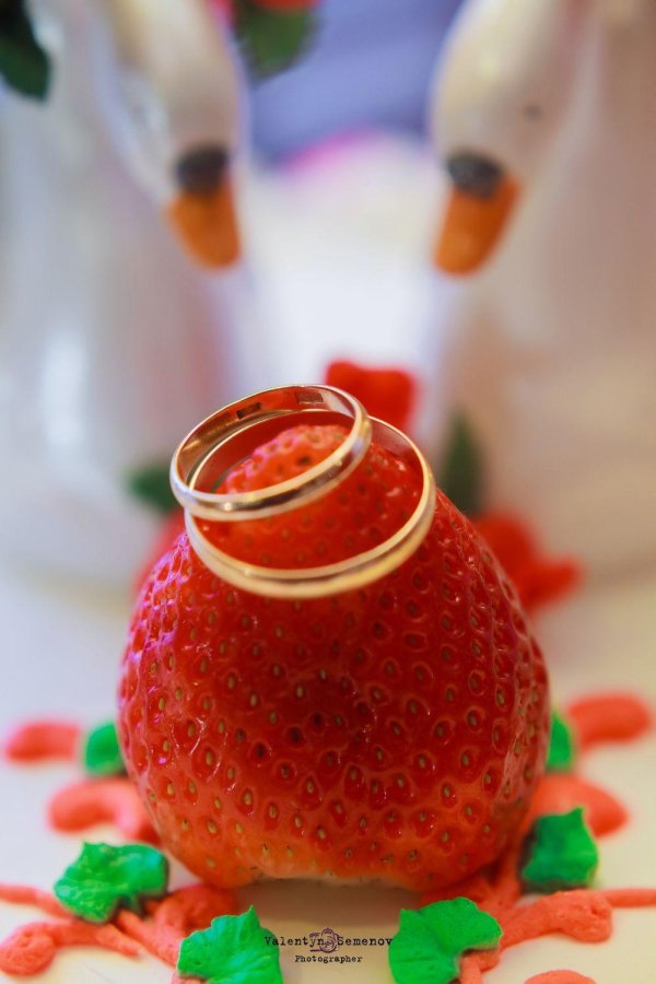 клубничная свадьба