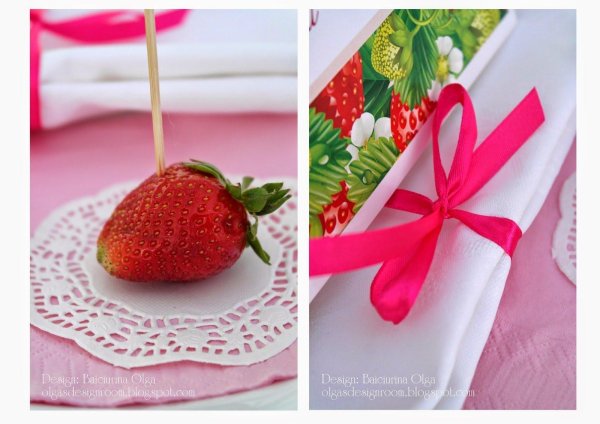 клубничная свадьба