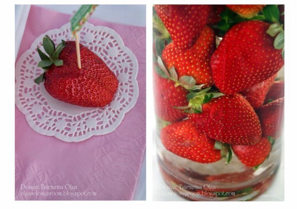 клубничная свадьба