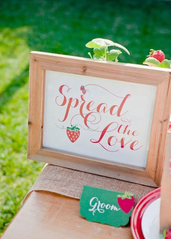 свадебная табличка