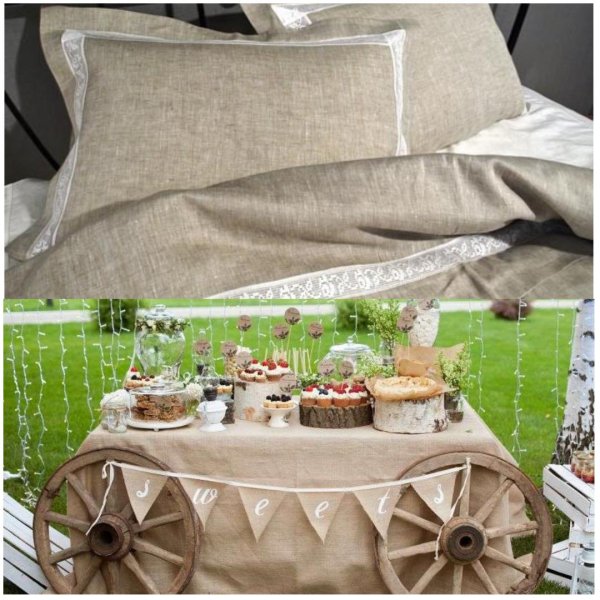 свадьба в деревенском стиле