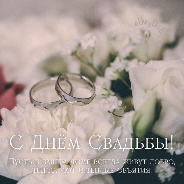поздравления с днём бракосочетания красивые