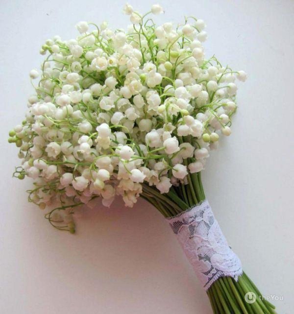 букет невесты из ландышей