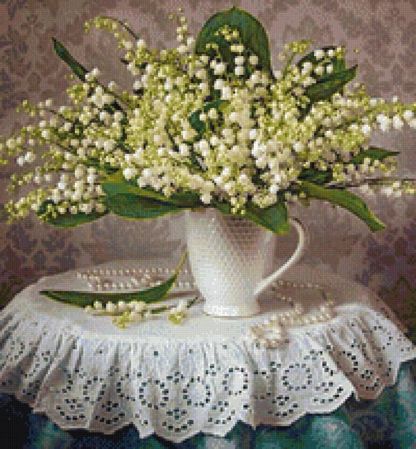 картина ландыши