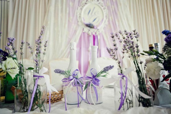 свадьба в лавандовом стиле