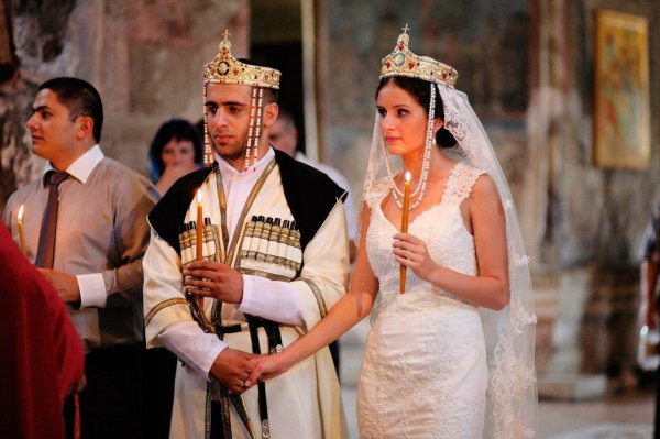 самые красивые грузинские невесты