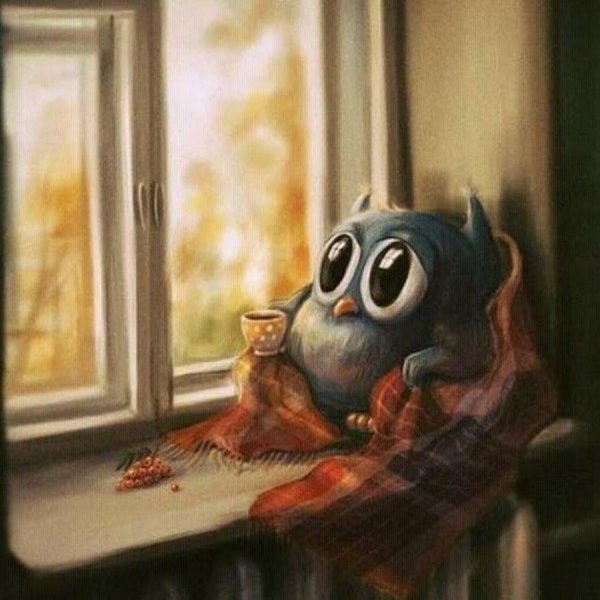 грустное утро