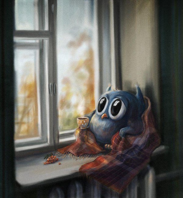 картина совёнок