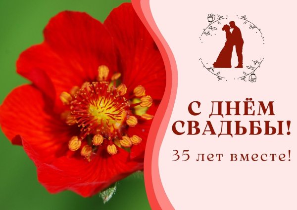 открытки с креповой свадьбой 39 лет