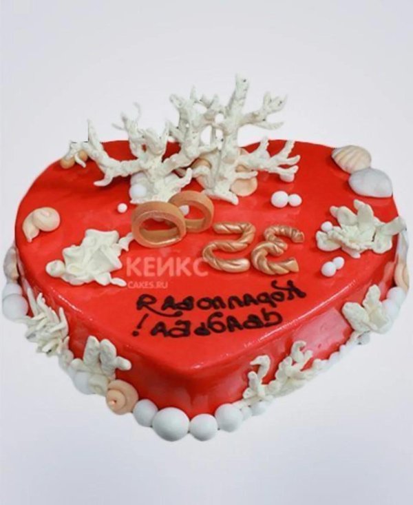 торт на 35 лет совместной жизни