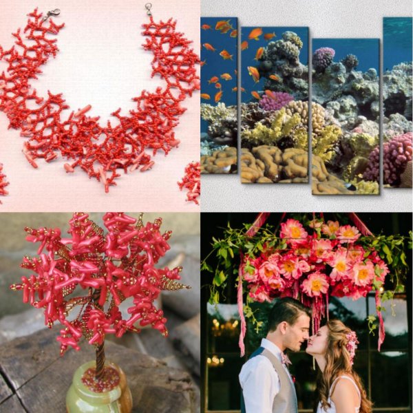 украшение из коралла