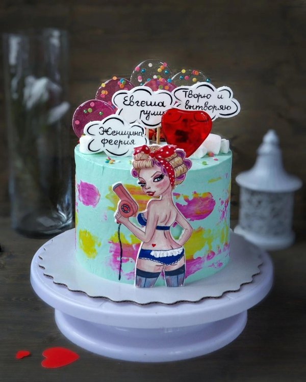 торт подружке