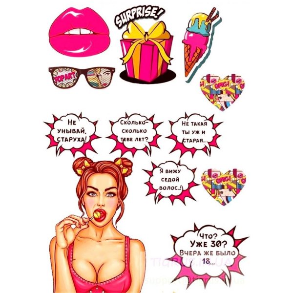 девушки поп арт