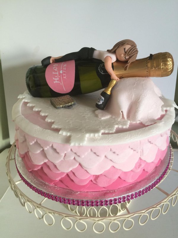 торт на день рождения девушке прикольный