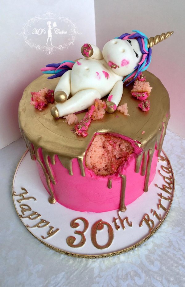 торт единорожка обжорка