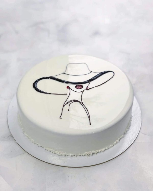 торт минимализм