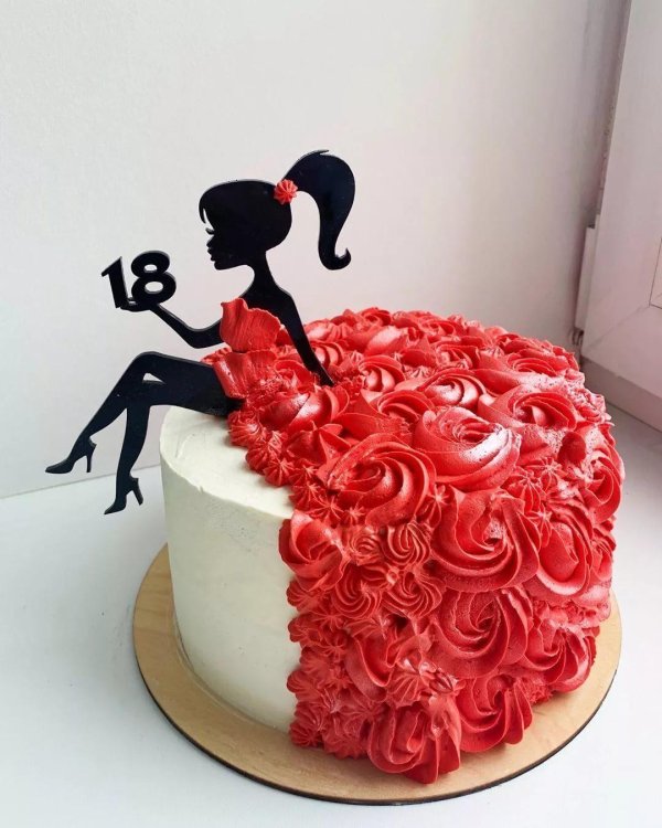 тортик для девушки