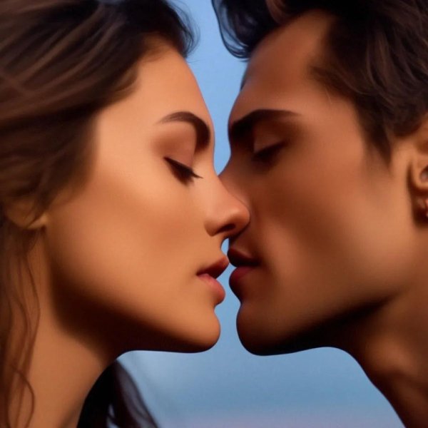 первой поцелуй