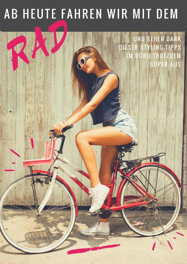 фотосессия с велосипедом