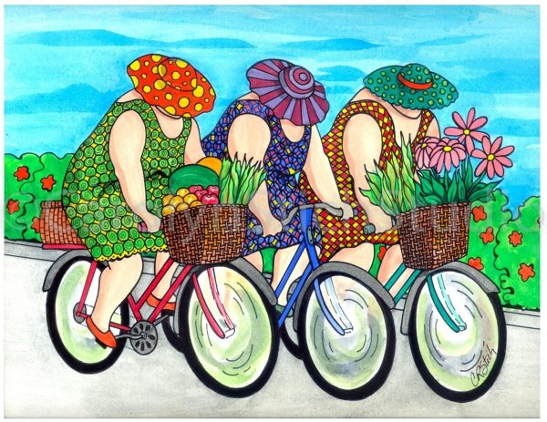 старушка веселушка