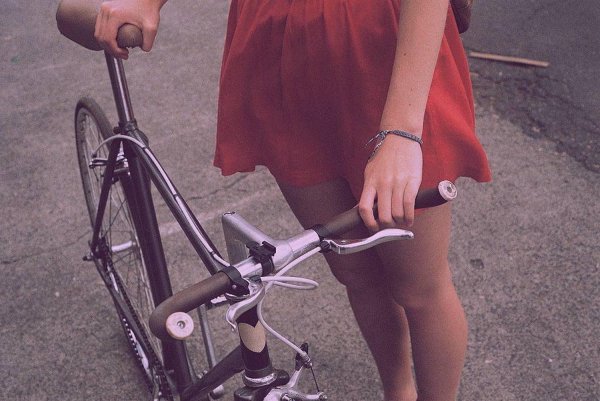 эстетичный велосипед