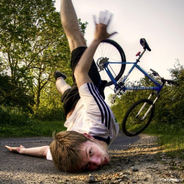 смешные падения