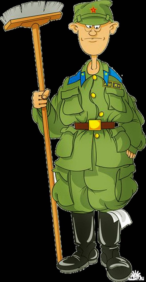 солдата рисунок