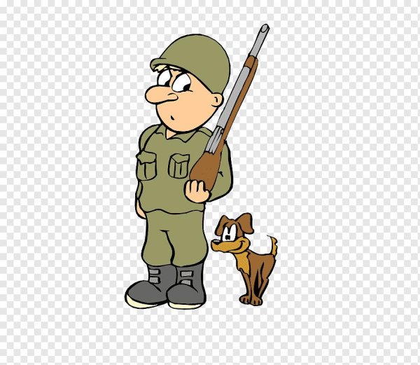 мультяшный военный