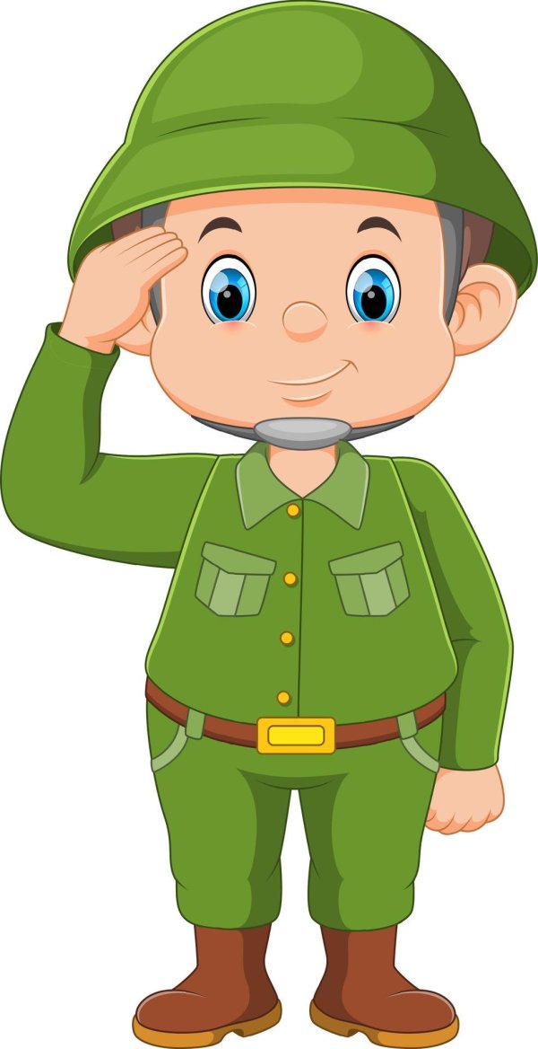 мультяшные военные