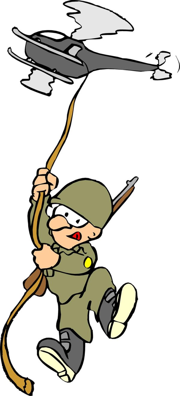 мультяшный военный